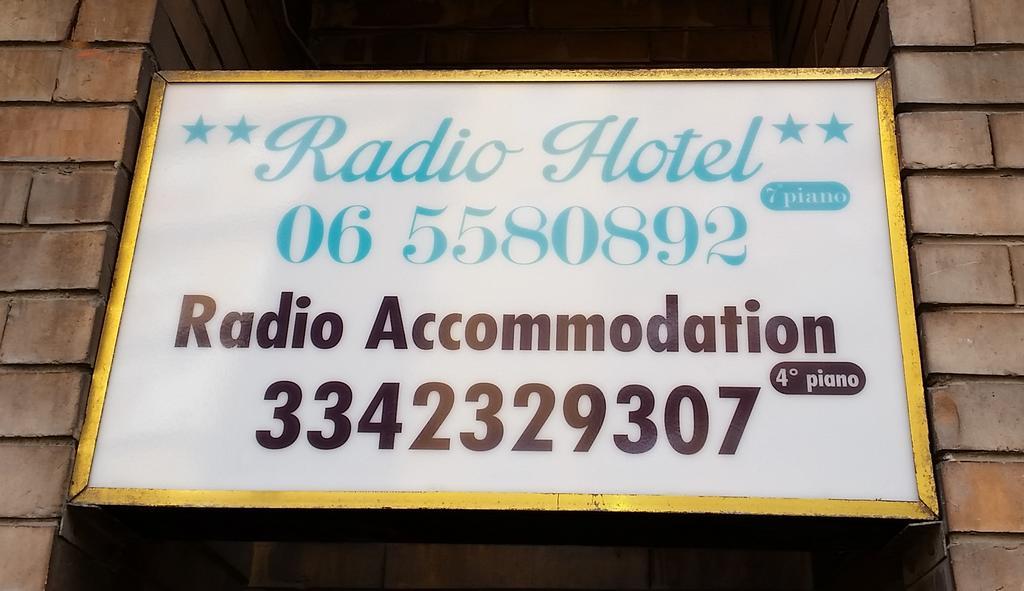 Radio Hotel Roma Eksteriør bilde